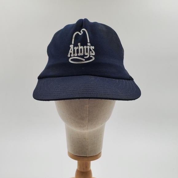 Arby's Vintage Mesh Snap Back Trucker Hat - Picture 2 of 6